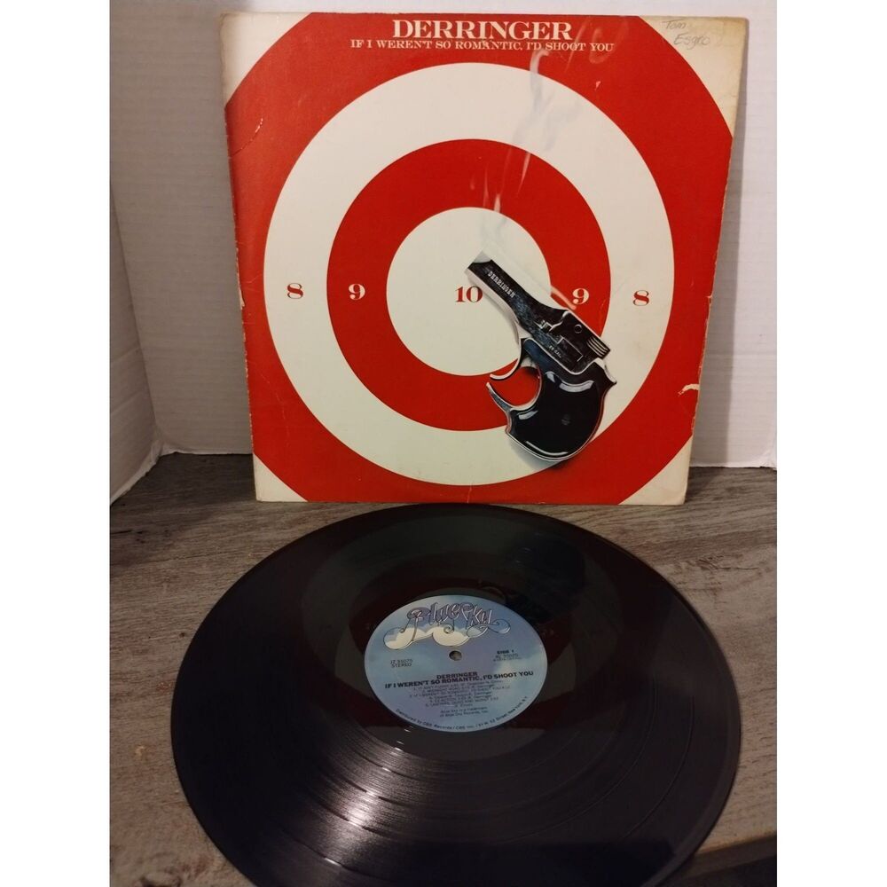 Rick Derringer "If I Werent So Romantic Id Shoot You" 12"LP Blue Sky JZ35075